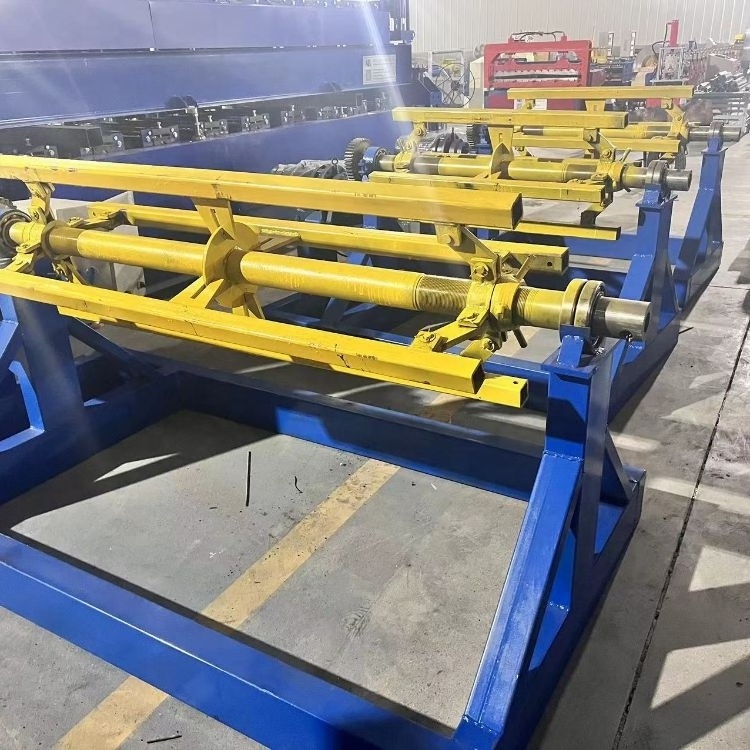 High Speed 5 ton Hydraulic Steel Strips Decoiler Uncoiler Machine