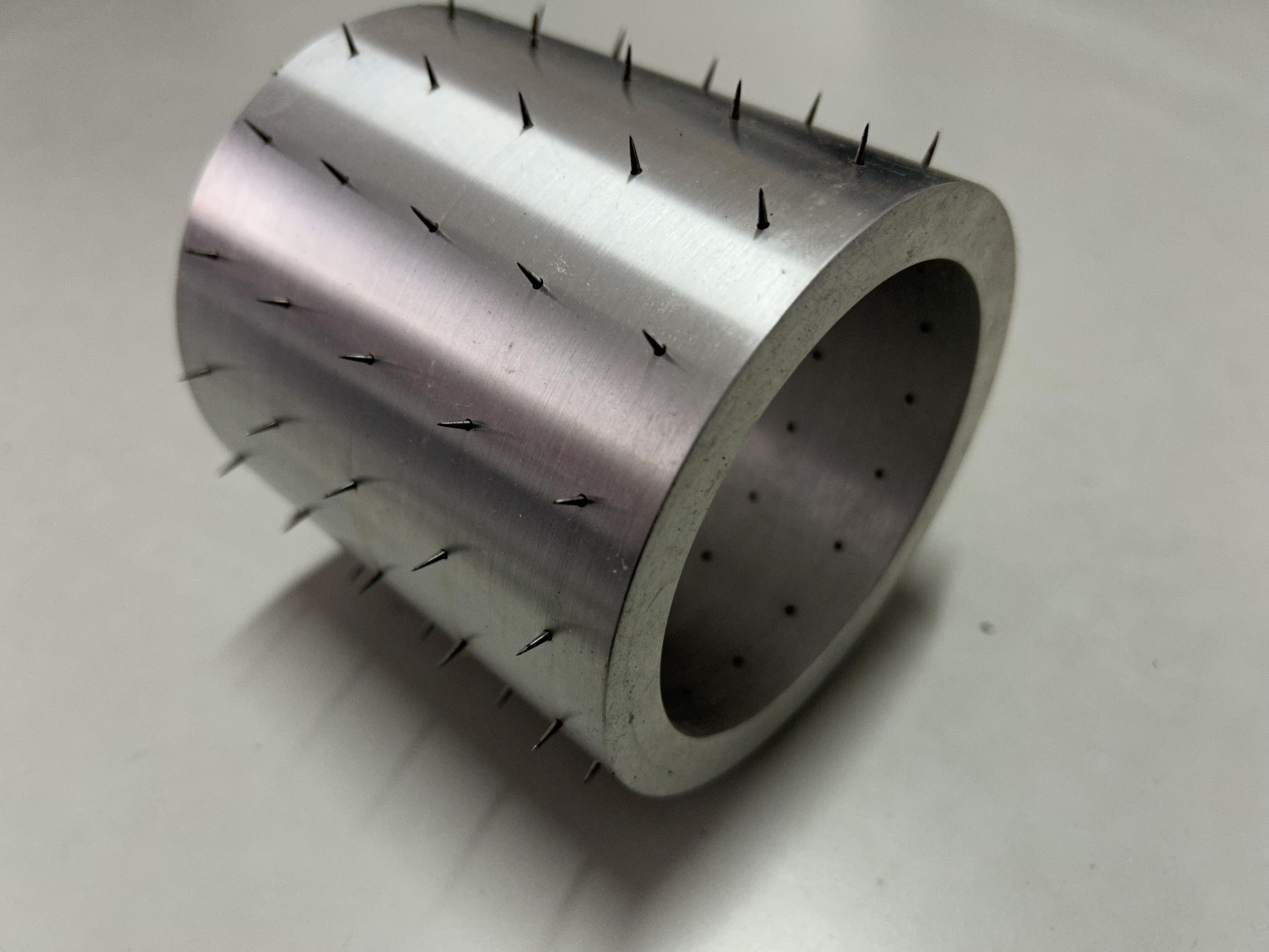 Micro Perforation Needle Perforating Roller for the Plastic and Textile Industry