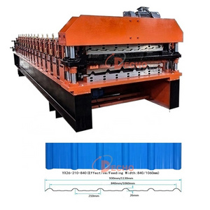 Fully Automatic Panel Roll Forming Machine portable metal roofing roll forming machine