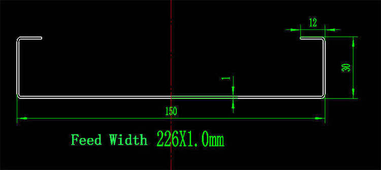 Automatic Steel Frame C and Z Purlin Cold Roll Forming Machine Manufacturer