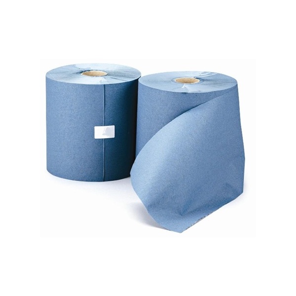 High Quality Colored Commercial Industrial Paper Towels Blue Rolls Recycled 2ply Blue Hand Paper Towels Rolls