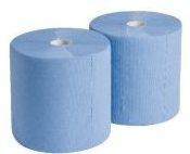 High Quality Colored Commercial Industrial Paper Towels Blue Rolls Recycled 2ply Blue Hand Paper Towels Rolls