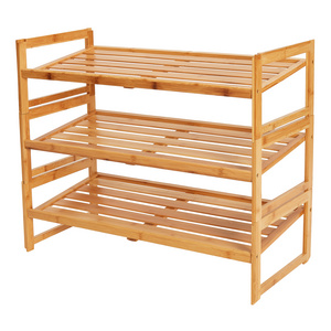 Wholesale Better Homes & Gardens Bamboo 3 Shelf Shoe Rack For Home