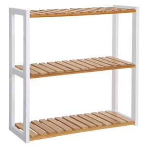 High Quality Bathroom And Kitchen Wall Standing Shelf Towel Rack Shelves For Living Room