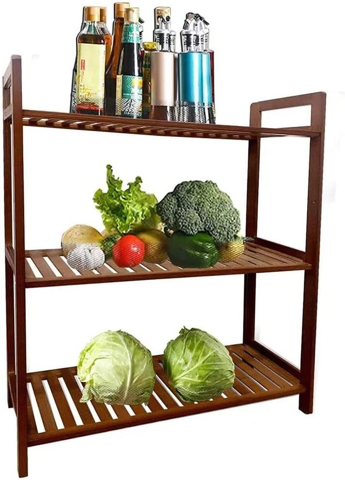 The New Listing Comfortable Stable Easy To Install  3 Tier Narrow Bamboo Outdoor Shoe Rack