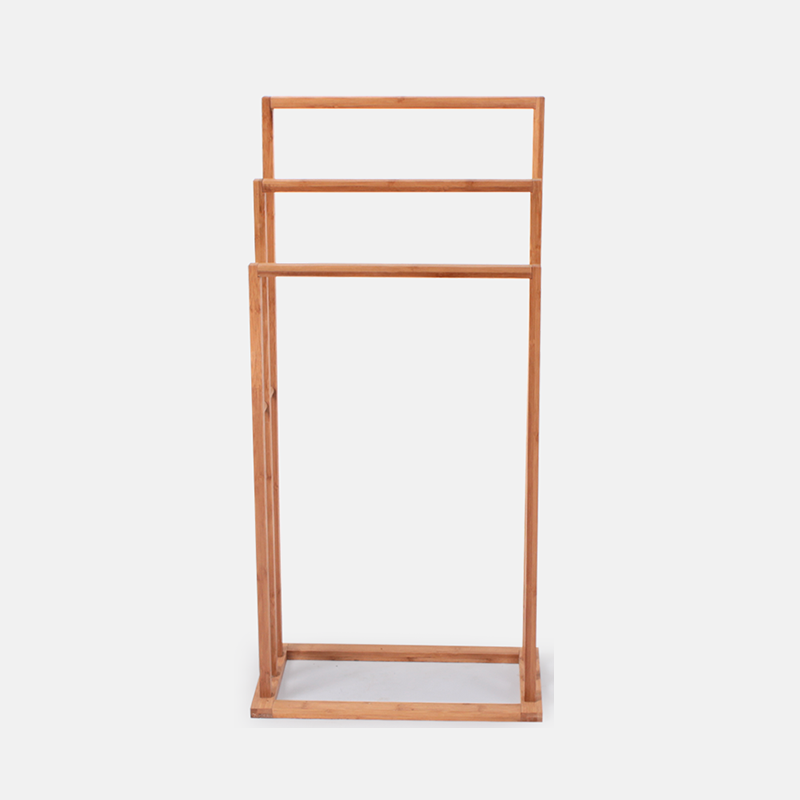 good market 4 tier wooden bamboo towel rack ladder