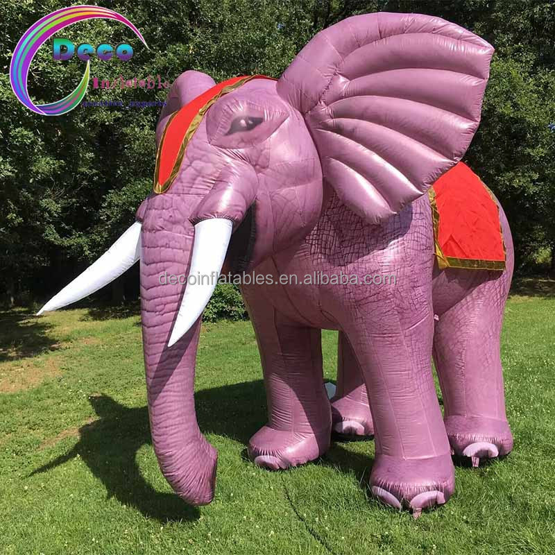 Inflatable Mascot Animal Elephant Balloon Event Decor Advertising Giant Inflatable Cartoon Elephant