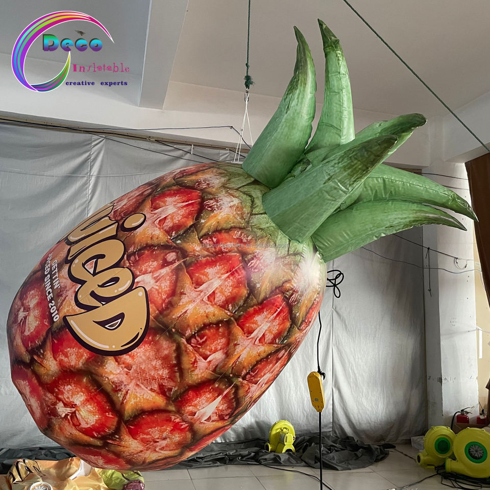 Customized Inflatable Fruit Balloon,Giant Inflatable pineapple For Advertising