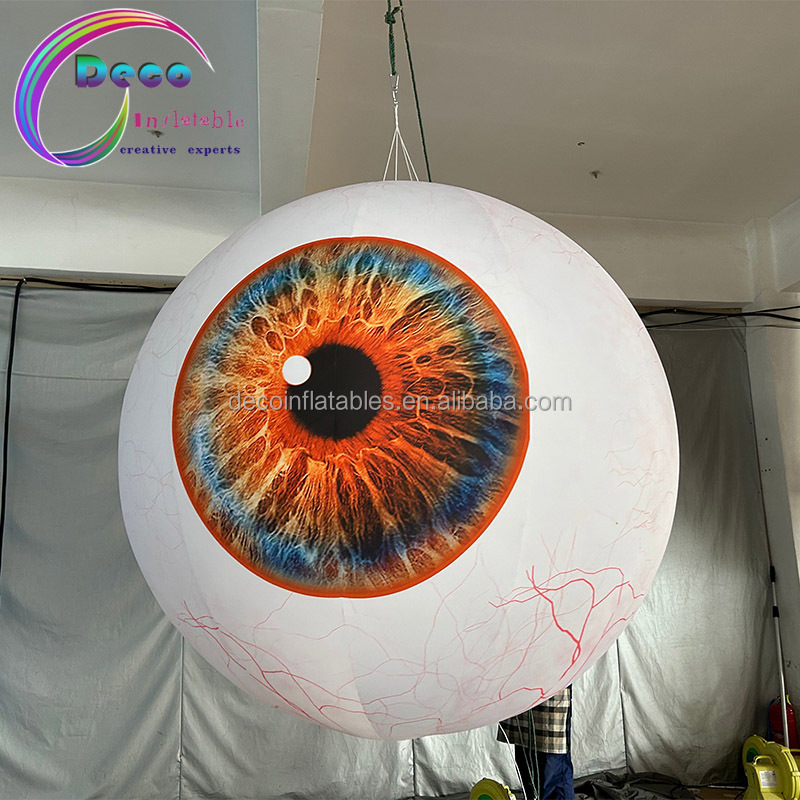 Giant Halloween Eyeball Balloons Theme Party Event Decorations Scary Inflatable Eyeball