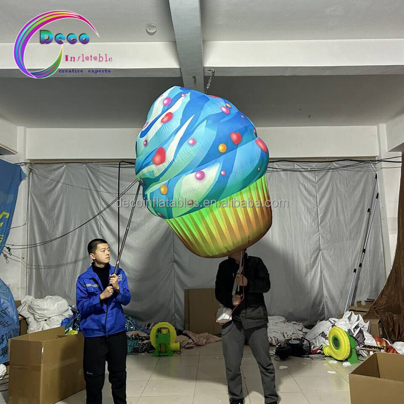 High Quality Dessert Shop Event Parade Costume Inflatable Muffin Cupcakes Costume