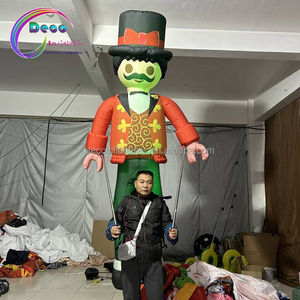 City Parade Inflatable Walking Costume Inflatable Clown Dancing Puppet