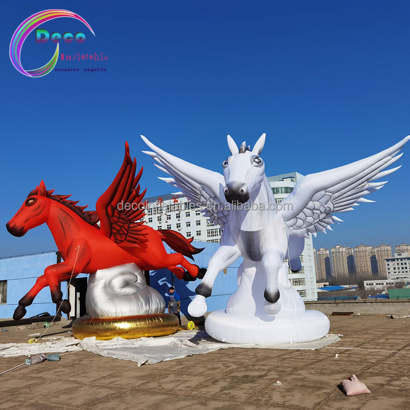 Giant Outdoor Advertising Event Party Show Inflatable Flying Horse