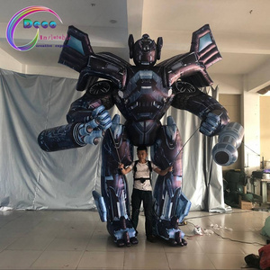 Giant Decoration Walking Inflatable Robot Toy Costume