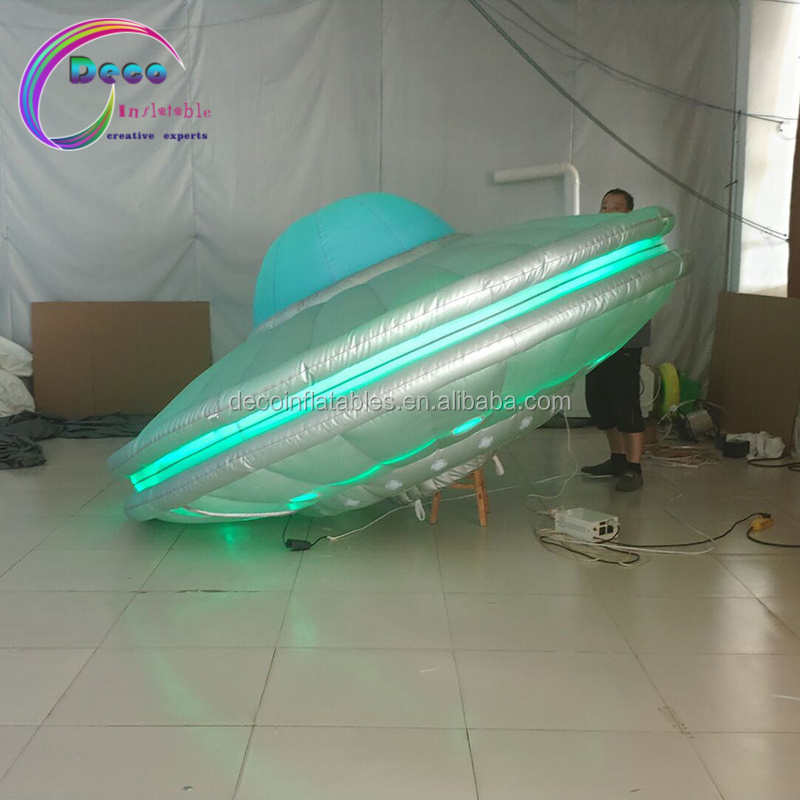 giant inflatable flying saucer/inflatable UFO/inflatable disk for advertising