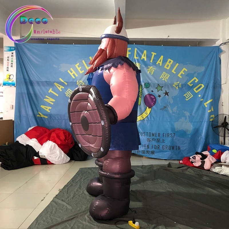 custom 3D figure parade huge inflatable viking