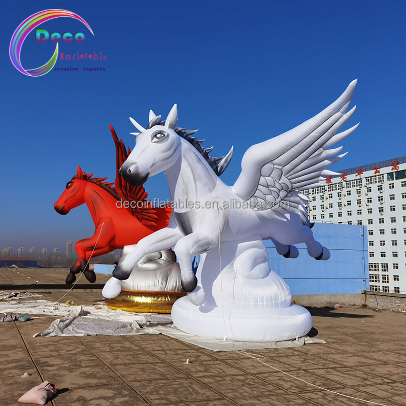 Giant Outdoor Advertising Event Party Show Inflatable Flying Horse