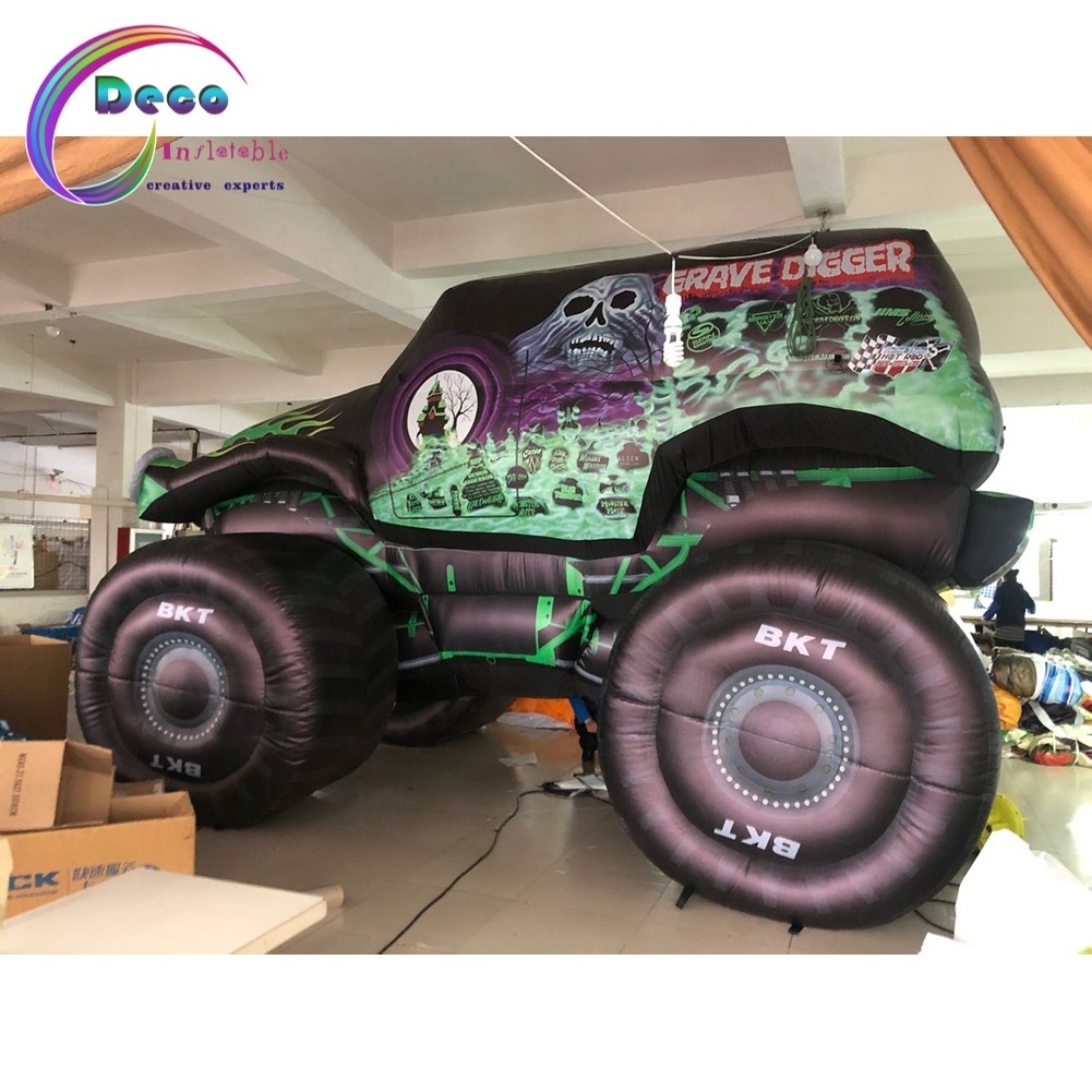 New Design Inflatable Car Model Advertising Event Decoration Inflatable Jeep