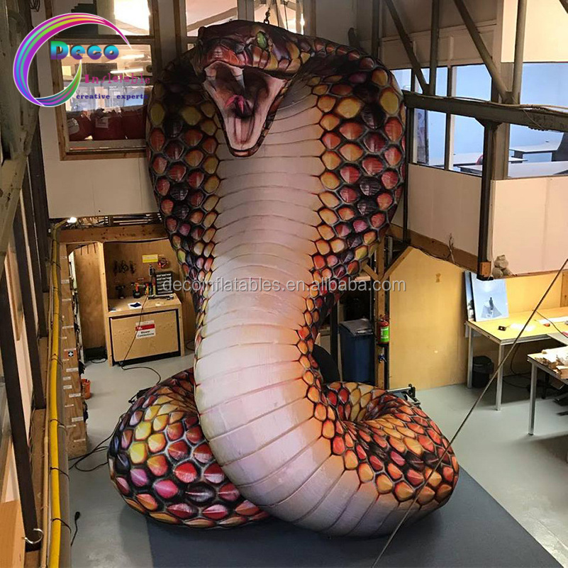 Inflatable animal cartoon giant inflatable snake