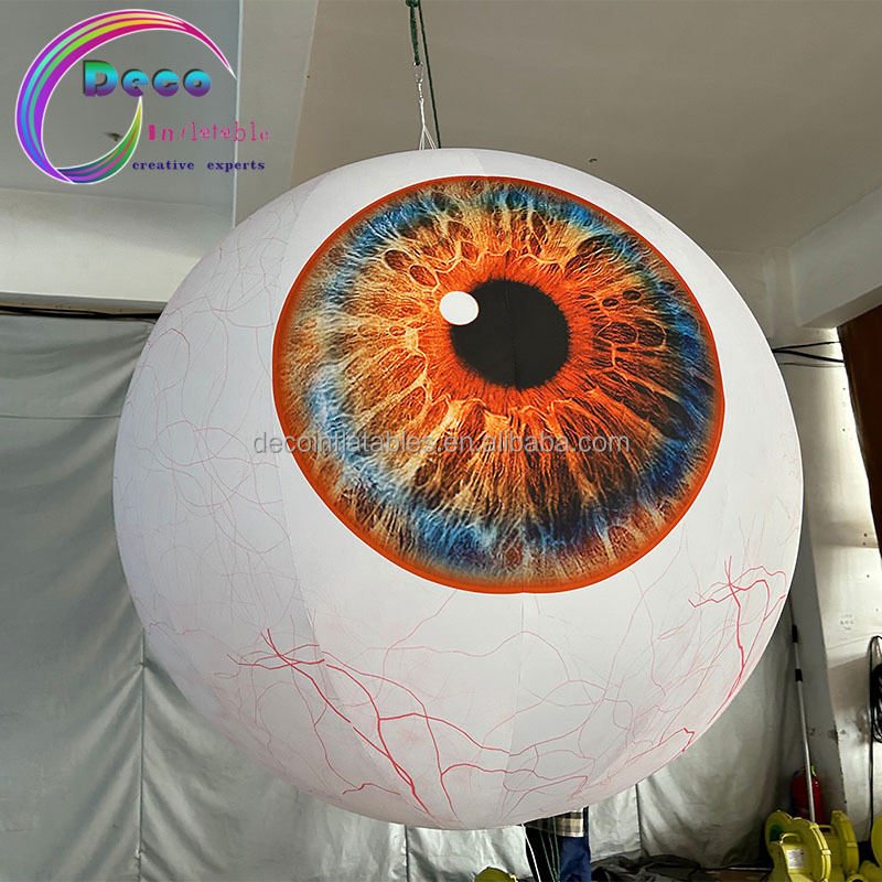 Giant Halloween Eyeball Balloons Theme Party Event Decorations Scary Inflatable Eyeball