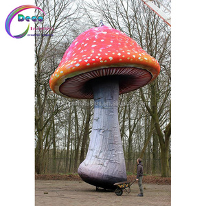 giant inflatable mushroom model for decoration