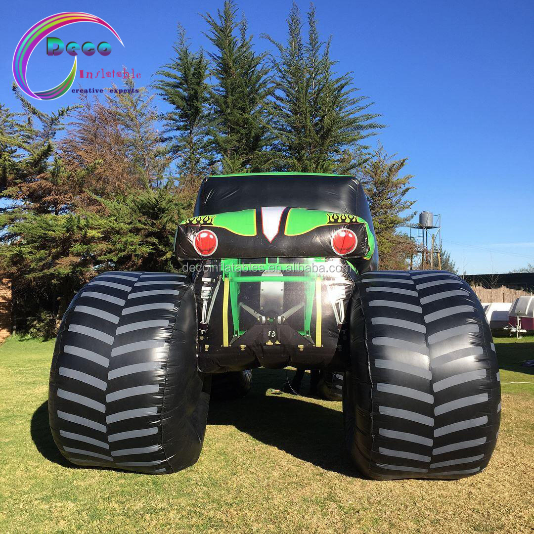 2019 Hot sale giant inflatable monster truck, monster truck inflatable for advertising