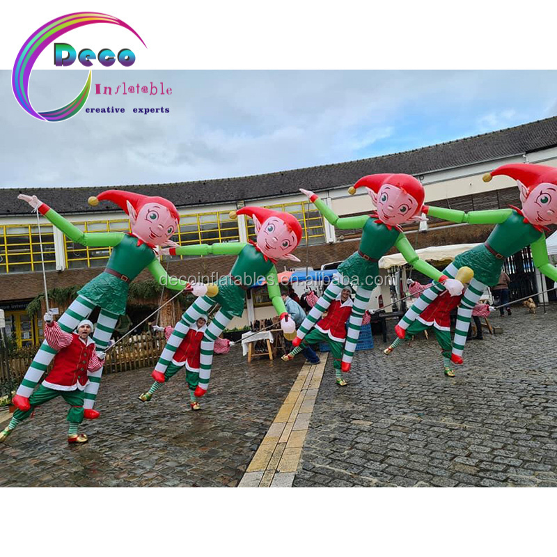 inflatable Elves cartoon puppet costume for city parade events decoration