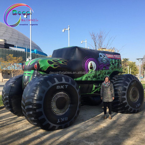 2019 Hot sale giant inflatable monster truck, monster truck inflatable for advertising