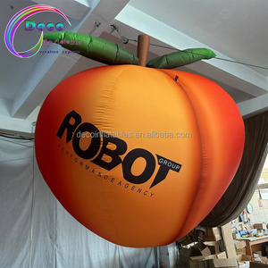 Customized Advertising Inflatable Fruit Model Hanging Inflatable Peach