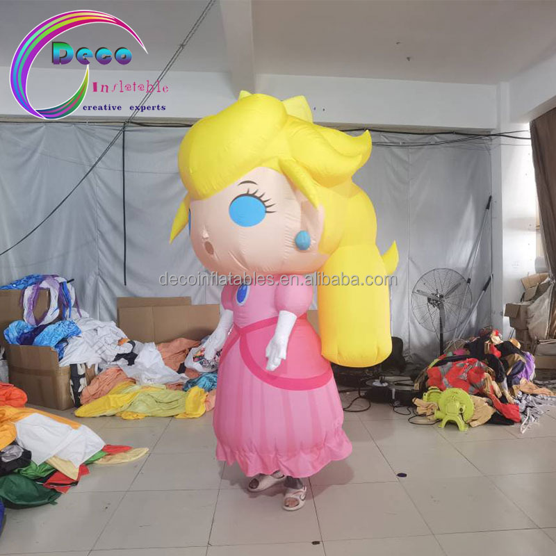 Custom Inflatable Princess Costume Inflatable Mascot Costumes Of Anime Girls