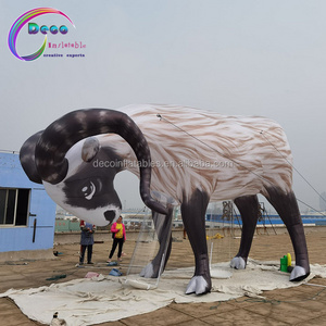 inflatable sheep / inflatable goat animal model for decoration