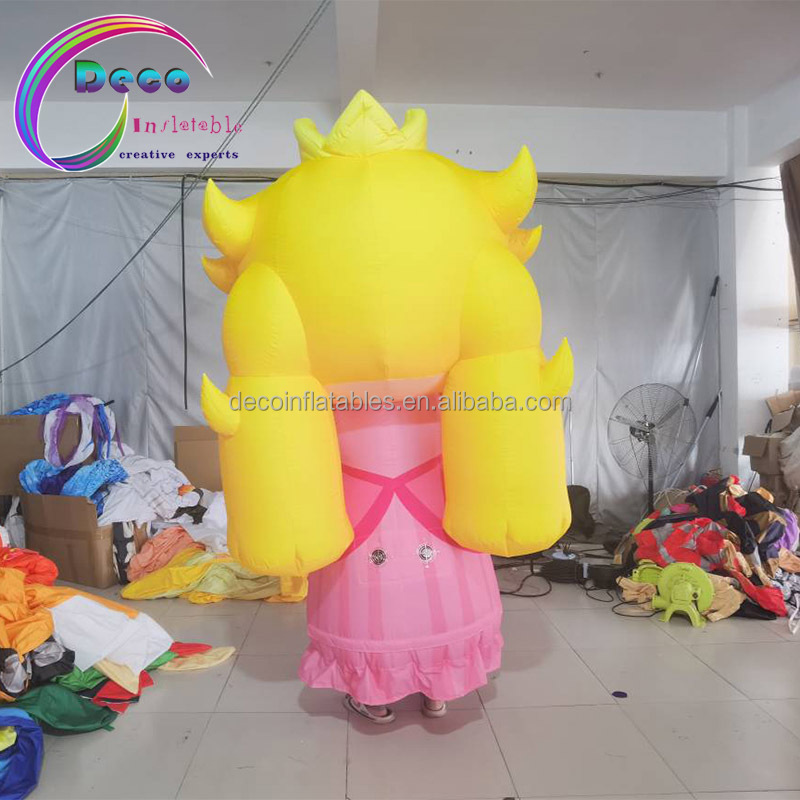 Custom Inflatable Princess Costume Inflatable Mascot Costumes Of Anime Girls