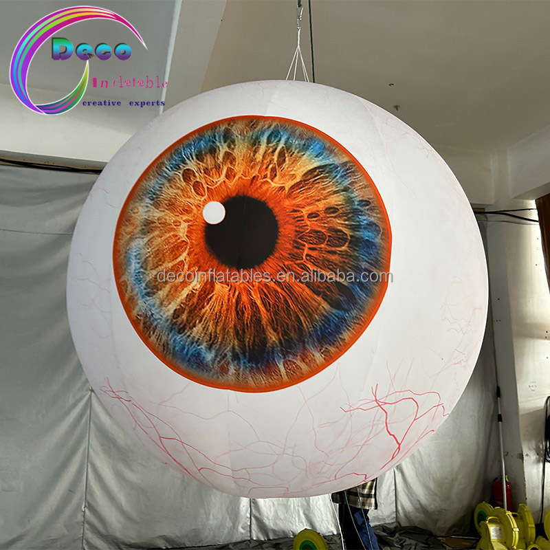 Giant Halloween Eyeball Balloons Theme Party Event Decorations Scary Inflatable Eyeball