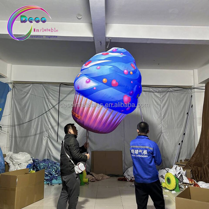 High Quality Dessert Shop Event Parade Costume Inflatable Muffin Cupcakes Costume