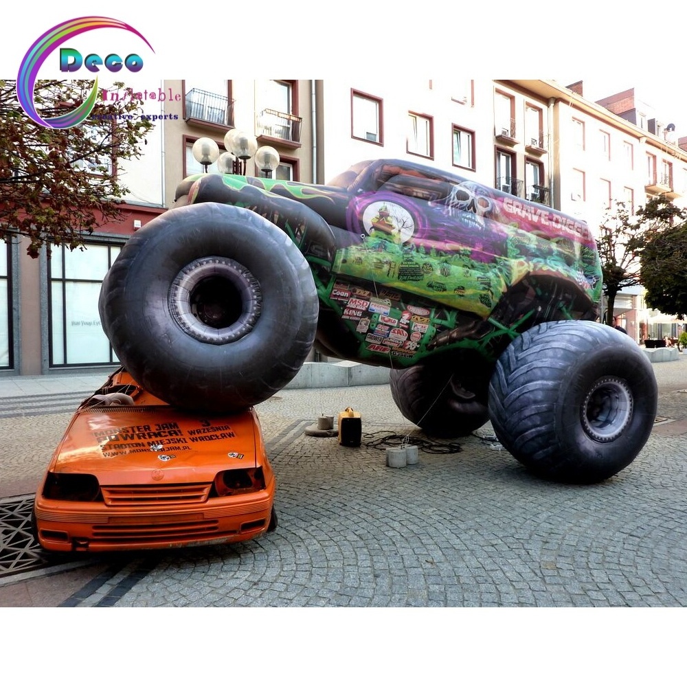 New Design Inflatable Car Model Advertising Event Decoration Inflatable Jeep