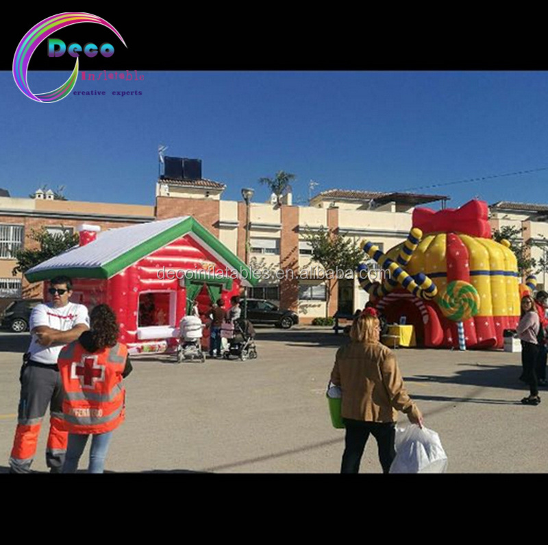 Inflatable Christmas House with Santa Claus/inflatable tent