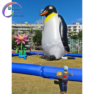 Lovely giant inflatable penguin for outdoor decoration