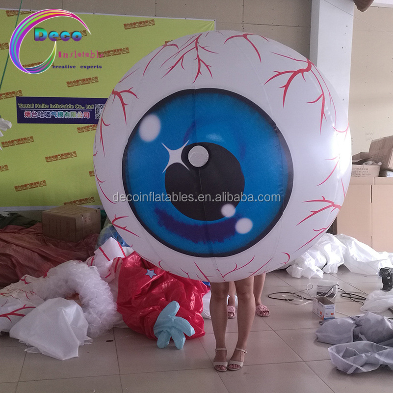 Fashionable walking inflatable costume,inflatable eyeball costume