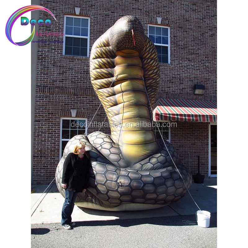 Python House Outdoor Decoration Inflatable Animal Model Inflatable Snake