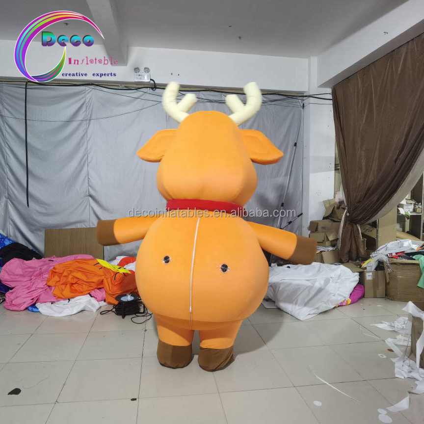 Christmas Inflatable Animal Costume Inflatable Plush Costume Inflatable Elk Costume