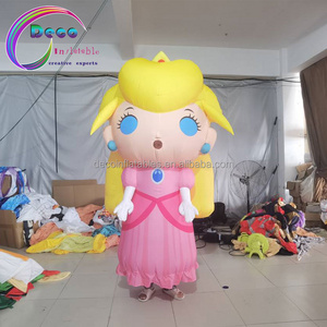 Custom Inflatable Princess Costume Inflatable Mascot Costumes Of Anime Girls