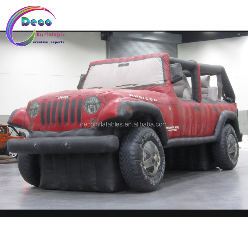 Cool ideas inflatable jeep car/Inflatable Off-road vehicle model