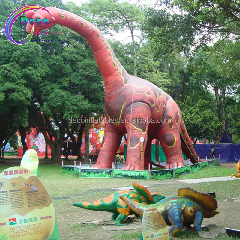 Cheap inflatable giant dinosaur for advertising