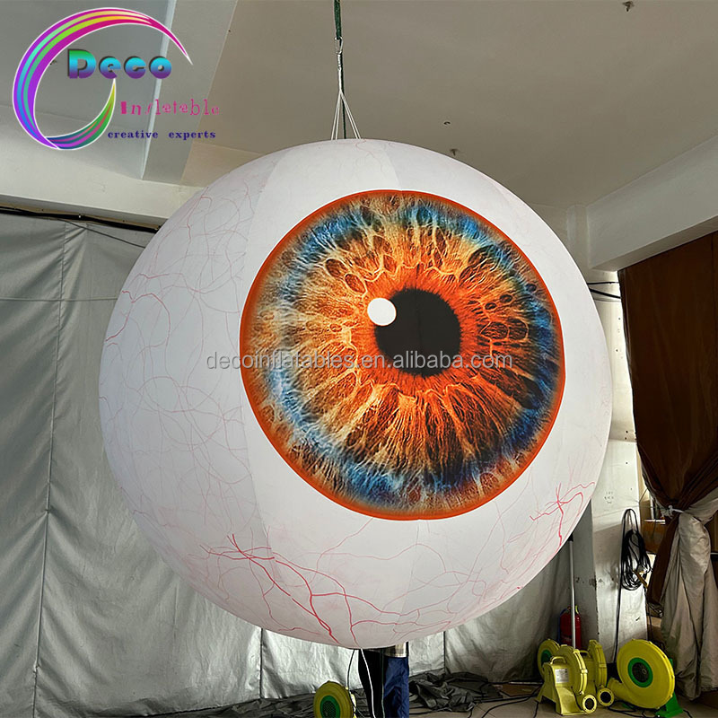 Giant Halloween Eyeball Balloons Theme Party Event Decorations Scary Inflatable Eyeball