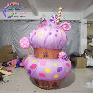 Holiday Decoration Inflatable Cake Dessert Model Inflatable Muffin Cupcakes