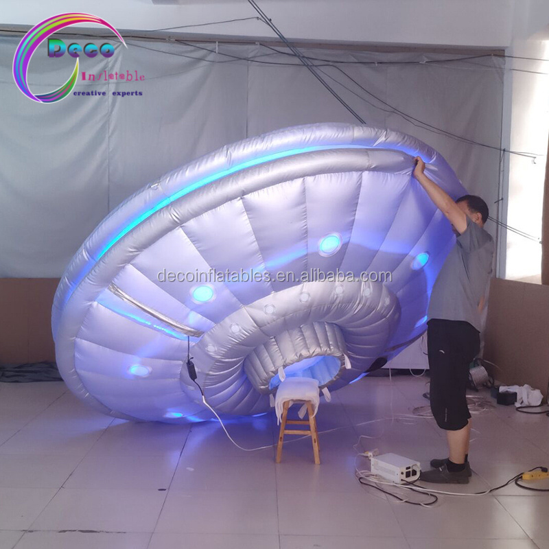 giant inflatable flying saucer/inflatable UFO/inflatable disk for advertising