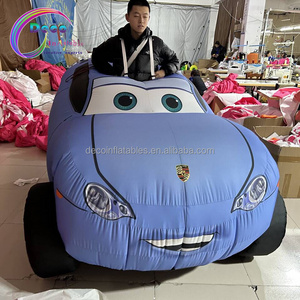 Funny Carnival Parade Inflatable Walking Car Advertising Inflatable Car Costume