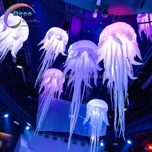 Attractive Lighting Decoration Inflatable Ball/Jellyfish Balloon For Wedding Decoration