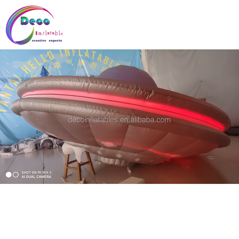 giant inflatable flying saucer/inflatable UFO/inflatable disk for advertising