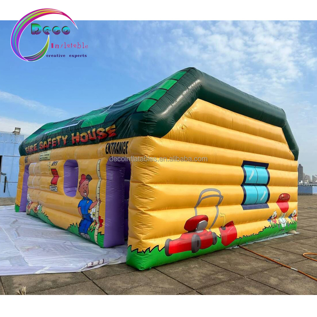 High Quality Outdoor Party Picnic Inflatable Cabin House Inflatable Safe Room Inflatable Tent