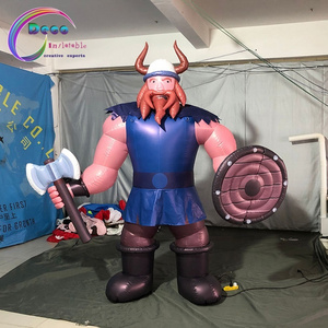 custom 3D figure parade huge inflatable viking